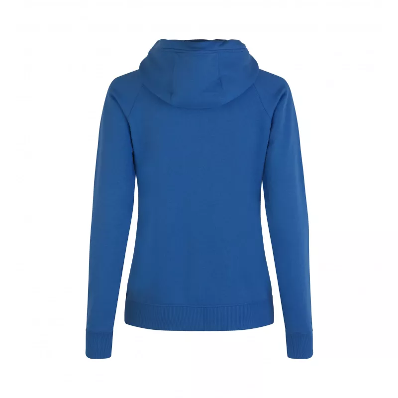 Bluza damska z kapturem ID CORE/zip 0639 300 g/m² - Azure (0639-AZURE)