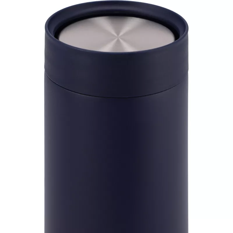 Kubek termiczny stalowy z recyklingu LE PORT MoLu 360 ml - granatowy (535344)