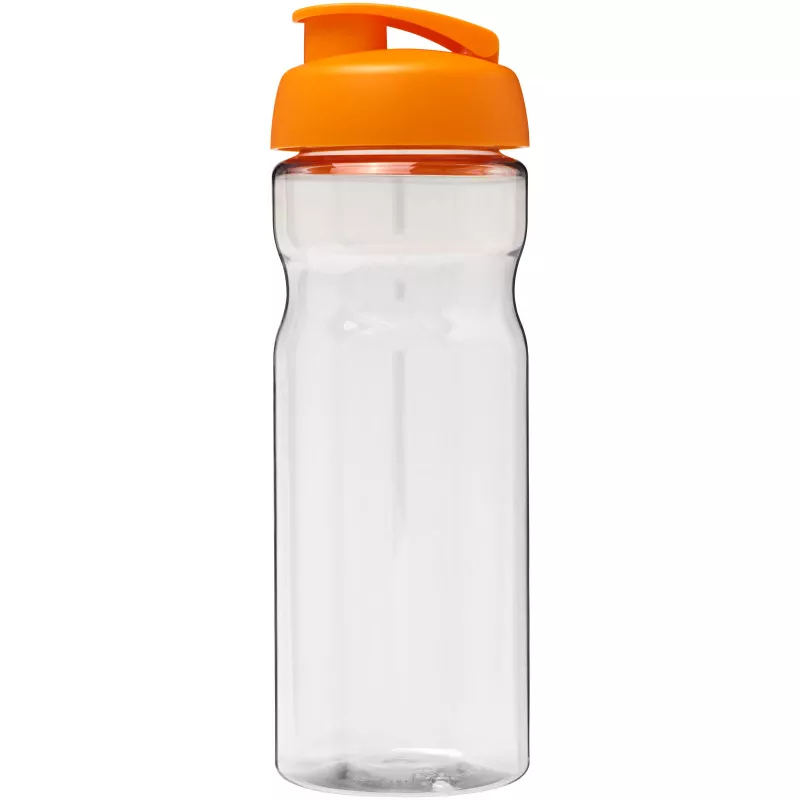 Bidon H2O Base® o pojemności 650 ml z wieczkiem zaciskowym - Pomarańczowy-Przezroczysty (21004507)