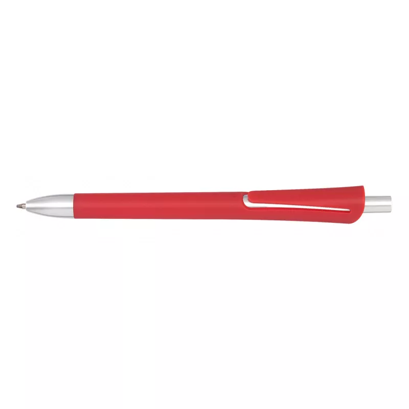 Długopis reklamowy plastikowy OREGON z korpusem kolor - czerwony (56-1102034)