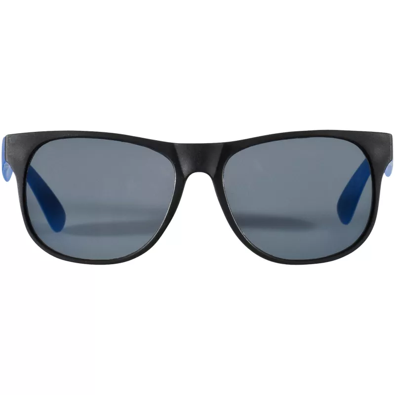 Reklamowe okulary przeciwsłoneczne RETRO - Czarny-Niebieski (10034401)