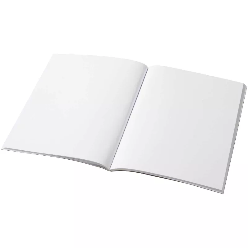 Notatnik A5 Novella Austen z miękką okładką z materiału z recyklingu, papier pakowy — 50 kartek - Piasek pustyni (21026506)