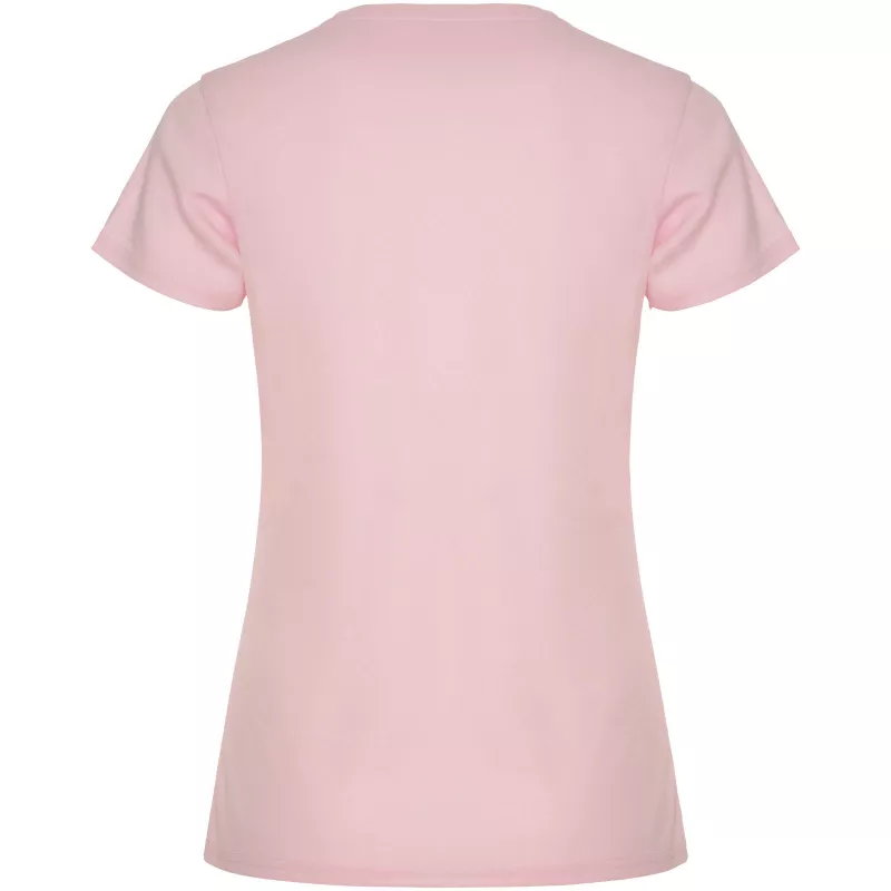 Damska koszulka poliestrowa 150 g/m² ROLY MONTECARLO WOMAN 0423 - Jasnoróżowy (R0423-L_PINK)