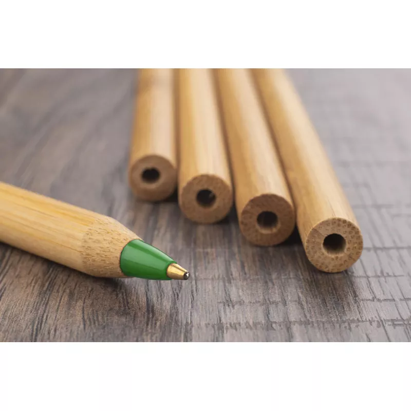 Długopis bambusowy LASS - zielony (19660-05)