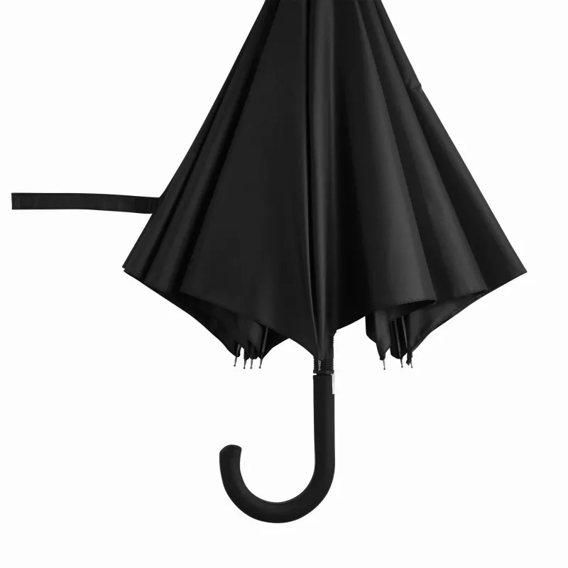 Automatyczny parasol - biały, czarny (56-0103352)