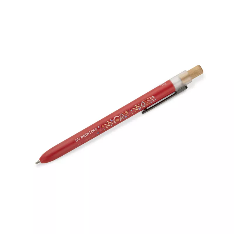 Długopis z odpadów ocean bound OCEANO - czerwony (19740-04)