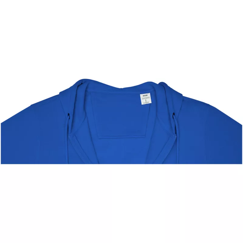 Męska bluza z kapturem Theron z zamkiem błyskawicznym - Niebieski (38229-BLUE)