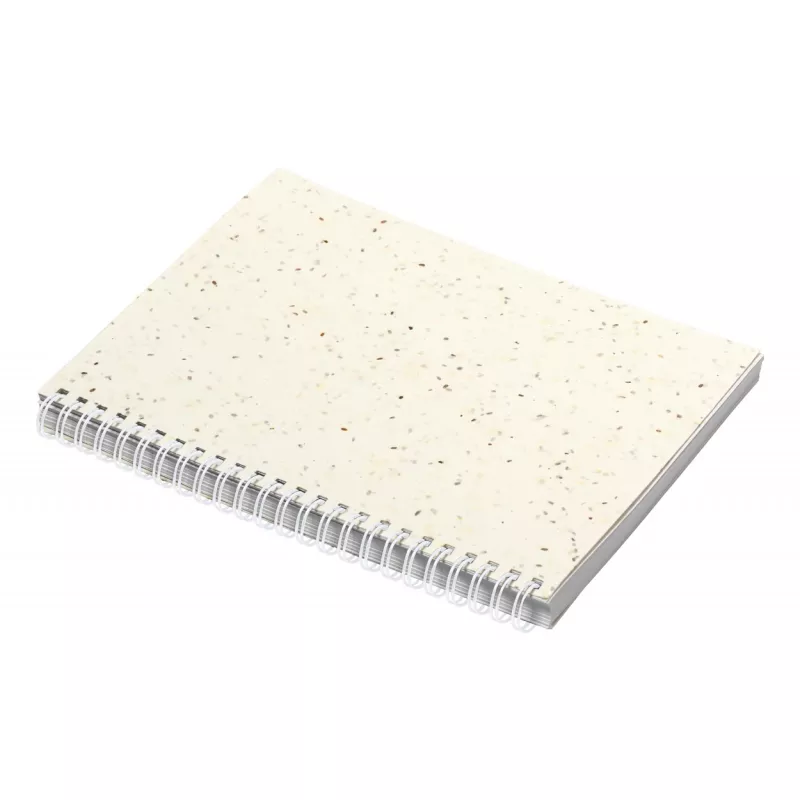 Bitar notes z papieru nasiennego - biały (AP734049-01)