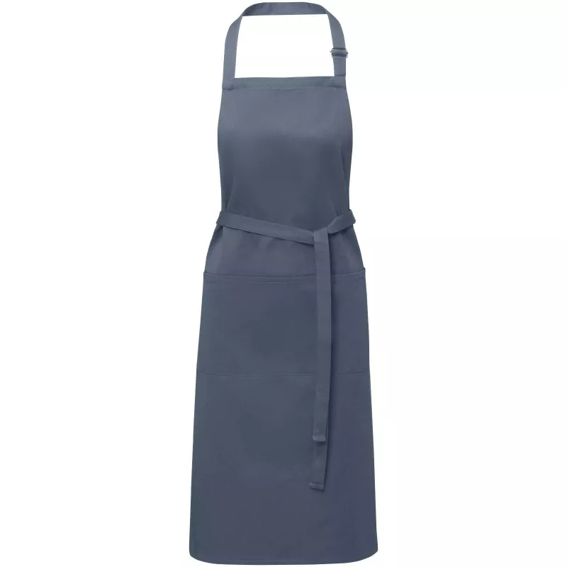 Fartuch kuchenny ANDREA 240 g/m² z regulowanym paskiem na szyję - Hale Blue (11333491)