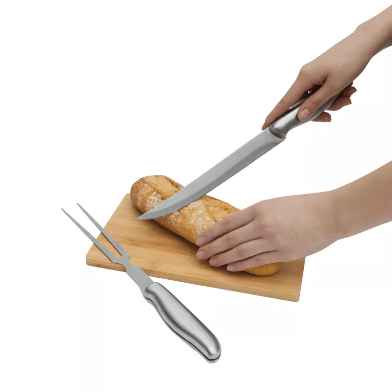 Zestaw sztućców - srebrny (56-0304370)