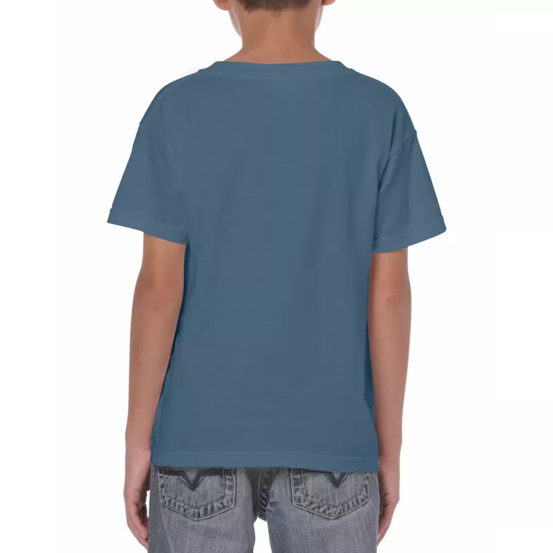 Koszulka bawełniana 180 g/m² Gildan Heavy Cotton™ - DZIECIĘCA - Indigo Blue  (5000B-INDIGO BLUE)
