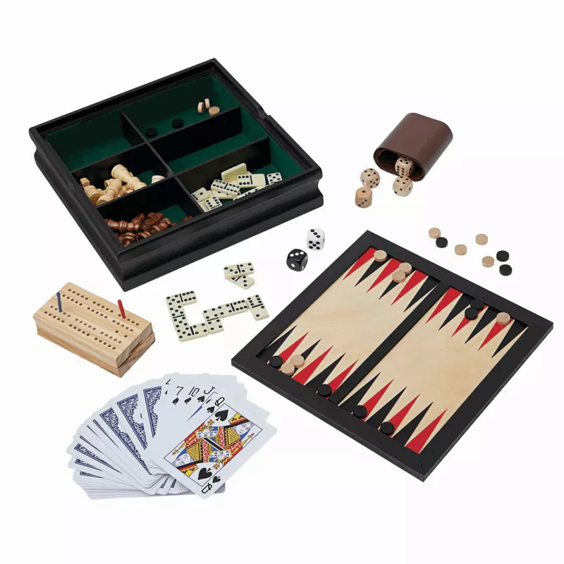 Zestaw gier - brązowy (56-0501030)