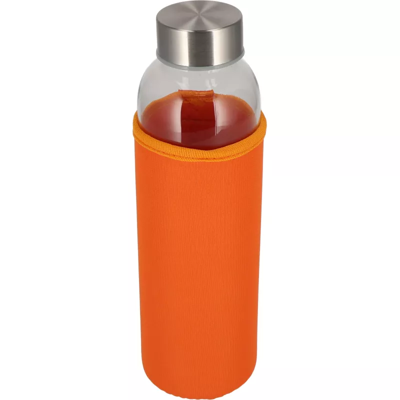Butelka szklana KLAGENFURT 500 ml - pomarańczowy (084210)