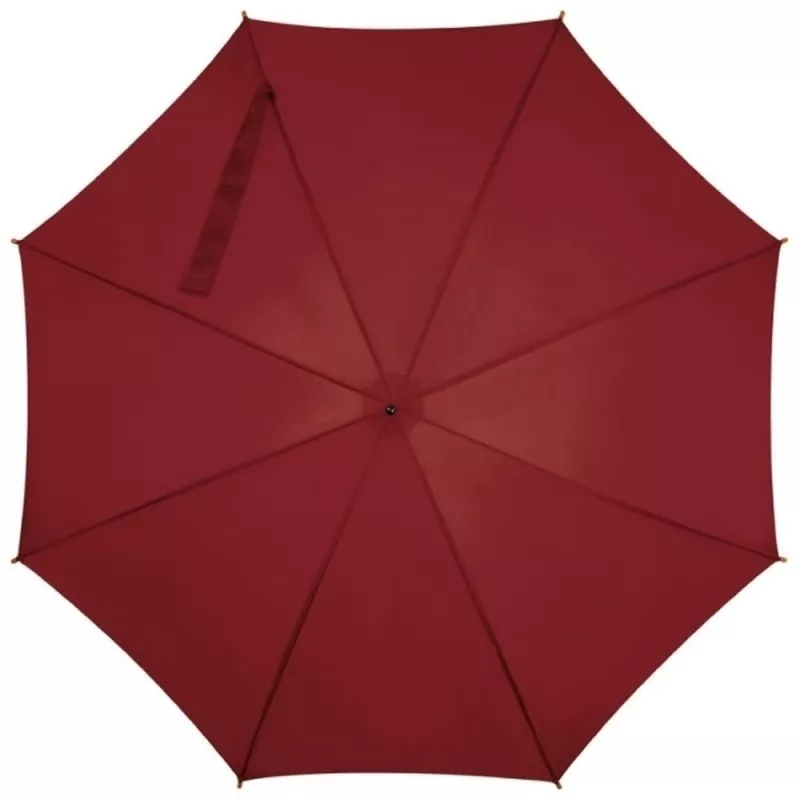 Parasol automatyczny drewniany Ø105 cm NANCY - bordowy (513102)