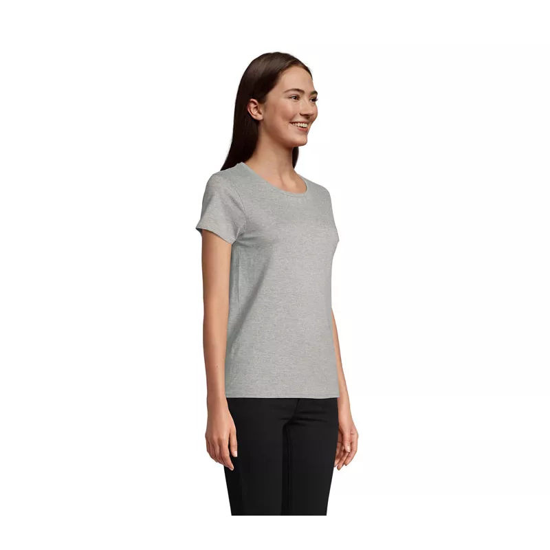 Koszulka damska 150 g/m² Sol's CRUSADER WOMEN - Szary Melanż (S03581-GM)
