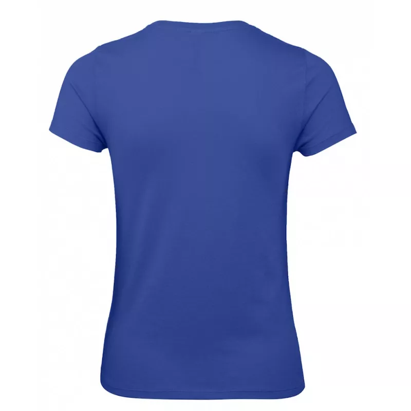 Damska koszulka reklamowa 145 g/m² B&C #E150 / WOMEN - Cobalt Blue (008) (TW02T/E150-COBALT BLUE)