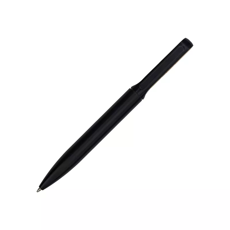 Metalowy długopis w etui Jerome - czarny (R73439.02)