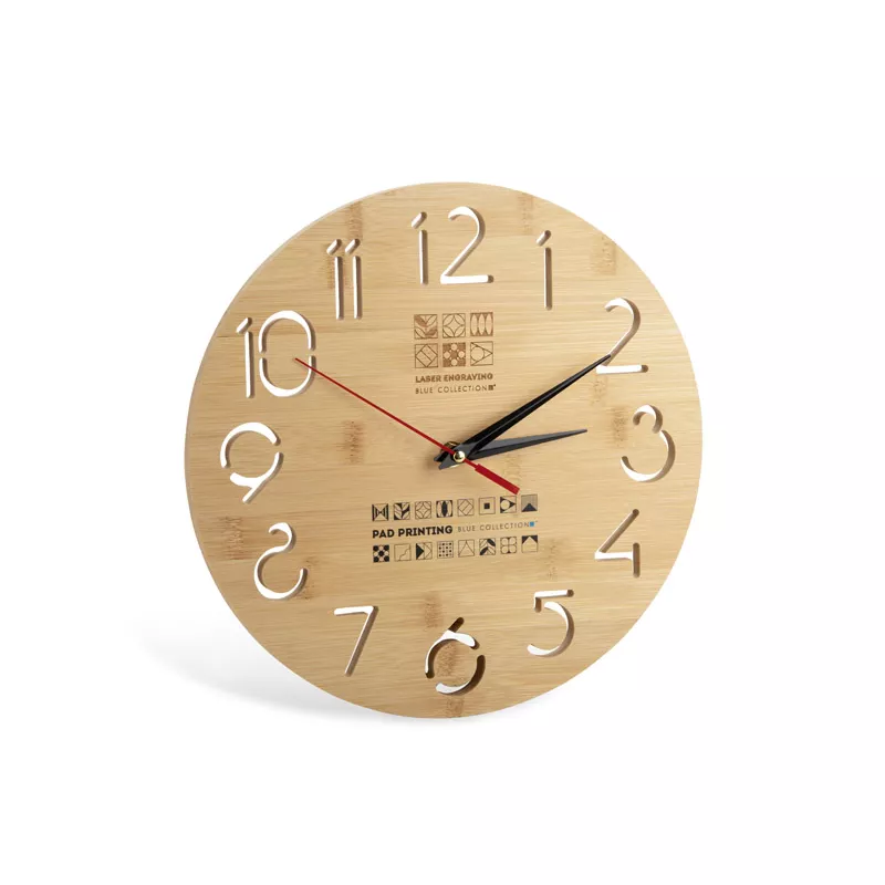 Zegar ścienny TOKKI - beżowy (03095-17)