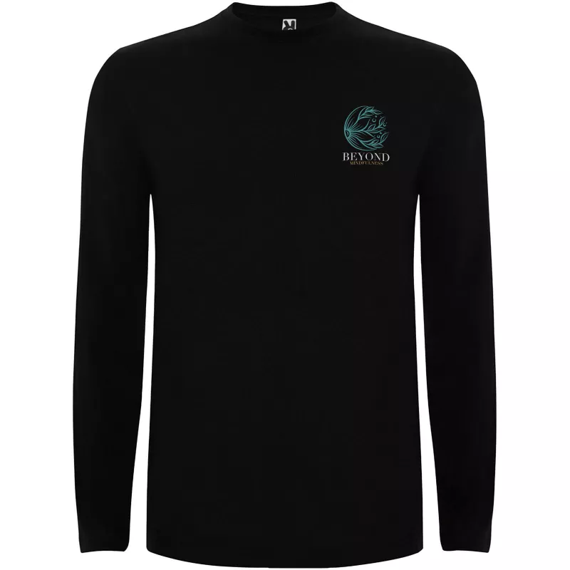 Extreme koszulka męska z długim rękawem - Czarny (R1217-BLACK)