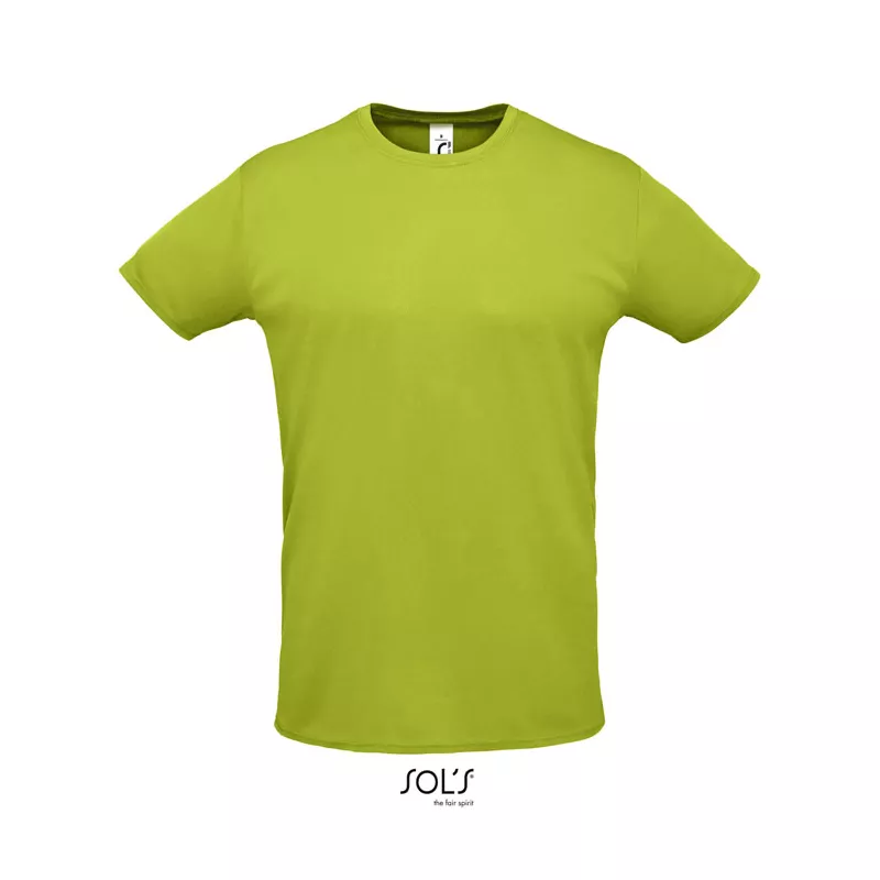 Koszulka sportowa unisex 130 g/m² Sol's SPRINT - Apple Green (S02995-AG)