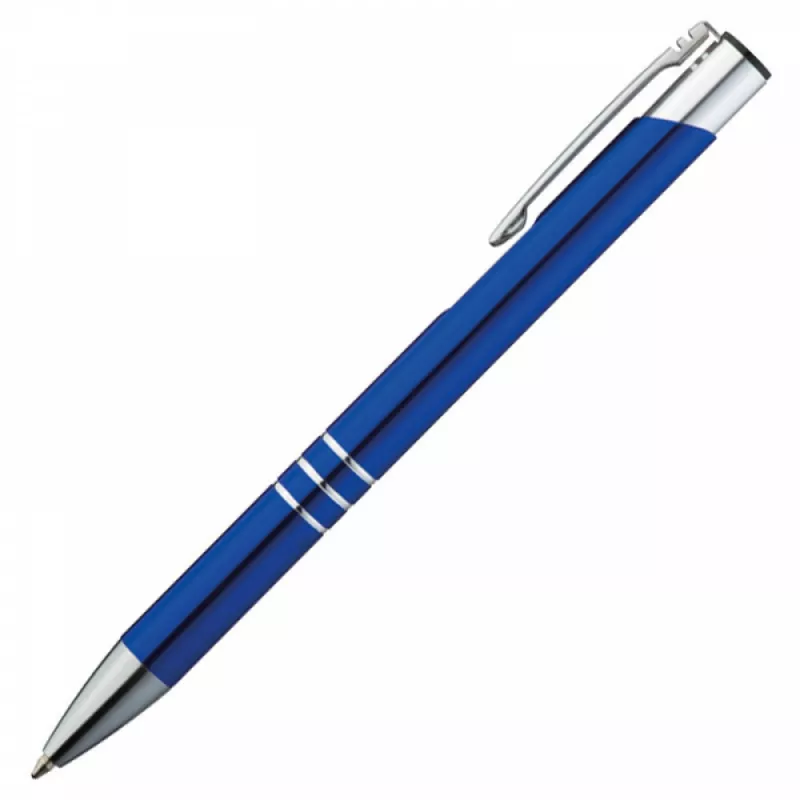 Długopis metalowy anodyzowany - niebieski (1333904)