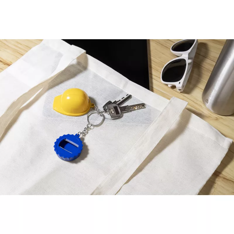 Popcap brelok z otwieraczem do butelek RABS - niebieski (AP800336-06)