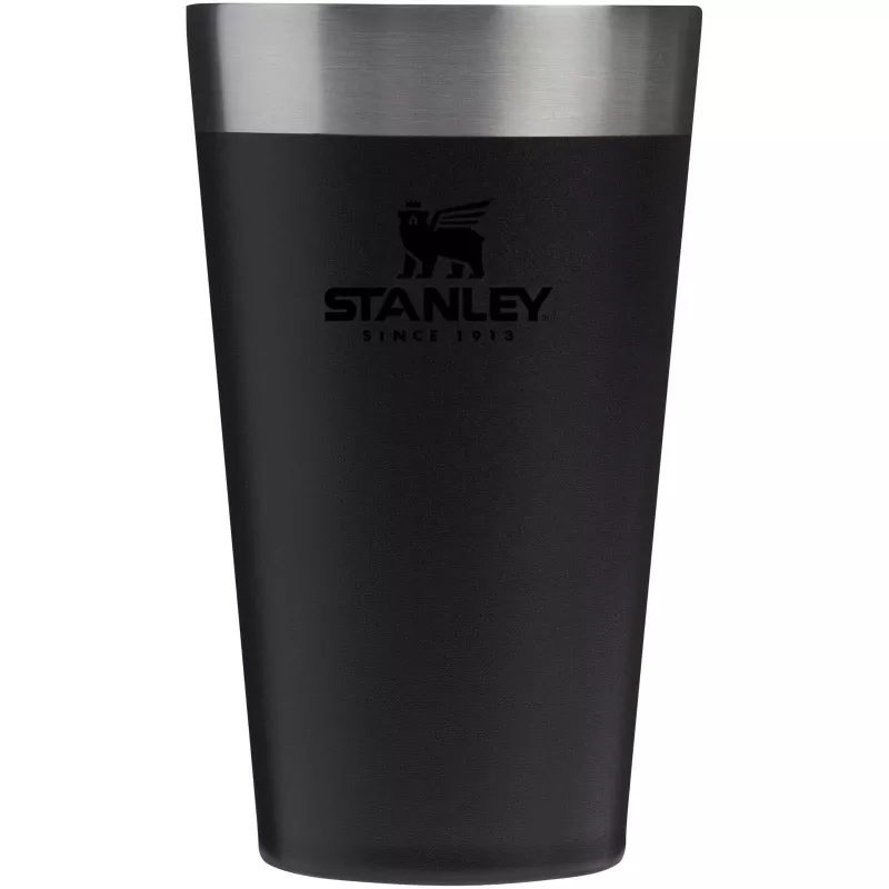 Stanley Stacking termoizolowany kubek ze stali nierdzewnej o pojemności 470 ml - Czarny (10098390)