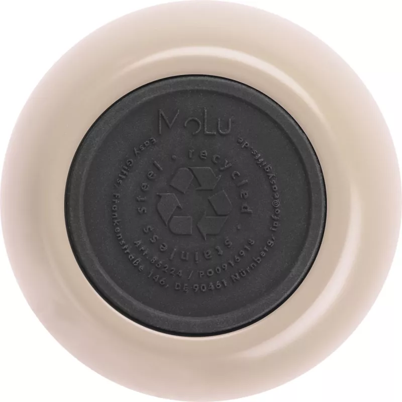 Kubek termiczny PALM BAY MoLu 350 ml - beżowy (522413)