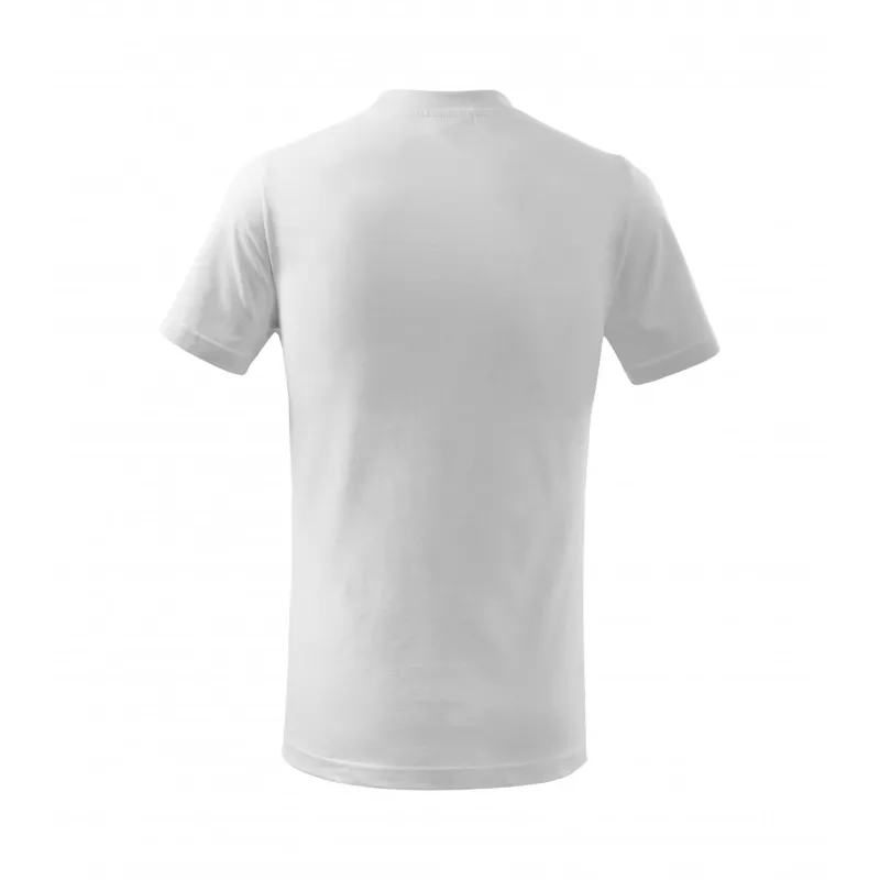 Koszulka bawełniana dziecięca 160 g/m²  BASIC 138 - Biały (ADLER138-BIAłY)