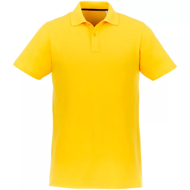 Helios - koszulka męska polo z krótkim rękawem - Żółty (38106-YELLOW)