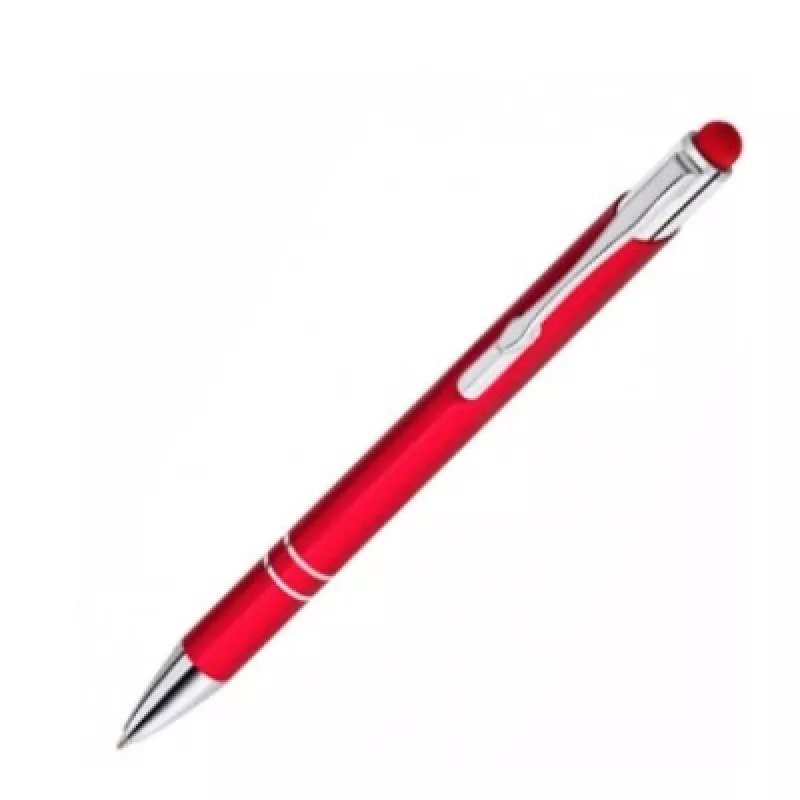 Długopis metalowy Cosmo touch pen - czerwony (COSMO TP-06)