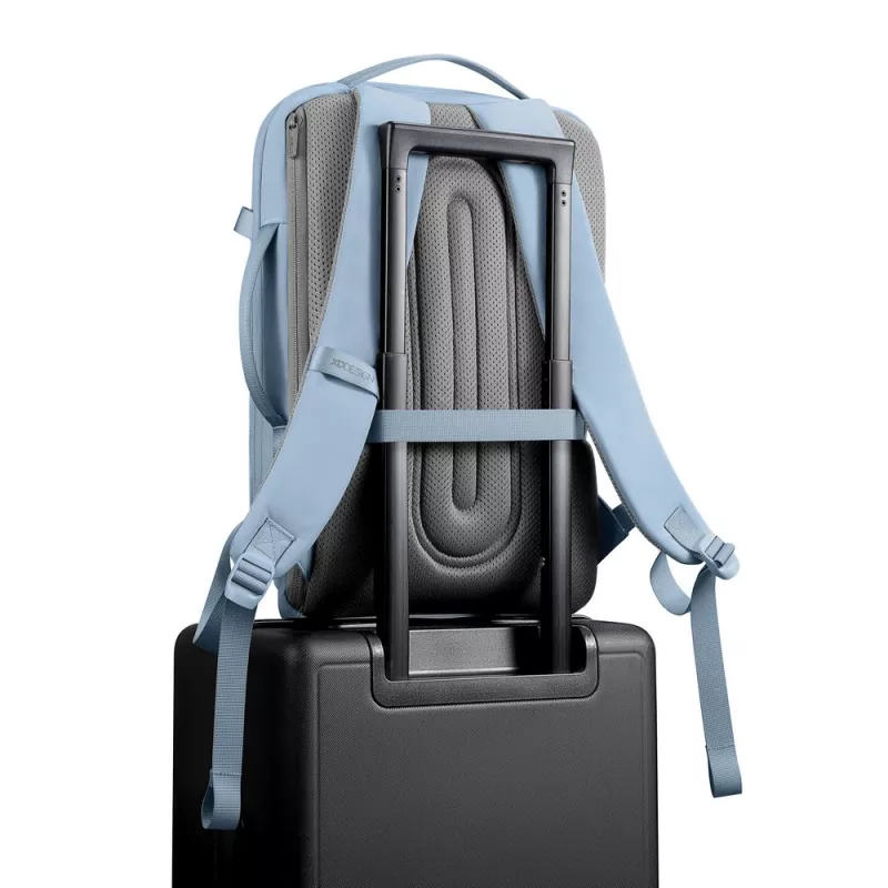 Bobby Air plecak chroniący przed kieszonkowcami - blue, grey (P706.3215)