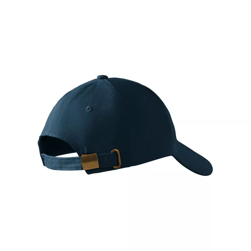 Reklamowa czapka z daszkiem Malfini 6P 305 - Granatowy (ADLER305-GRANATOWY)