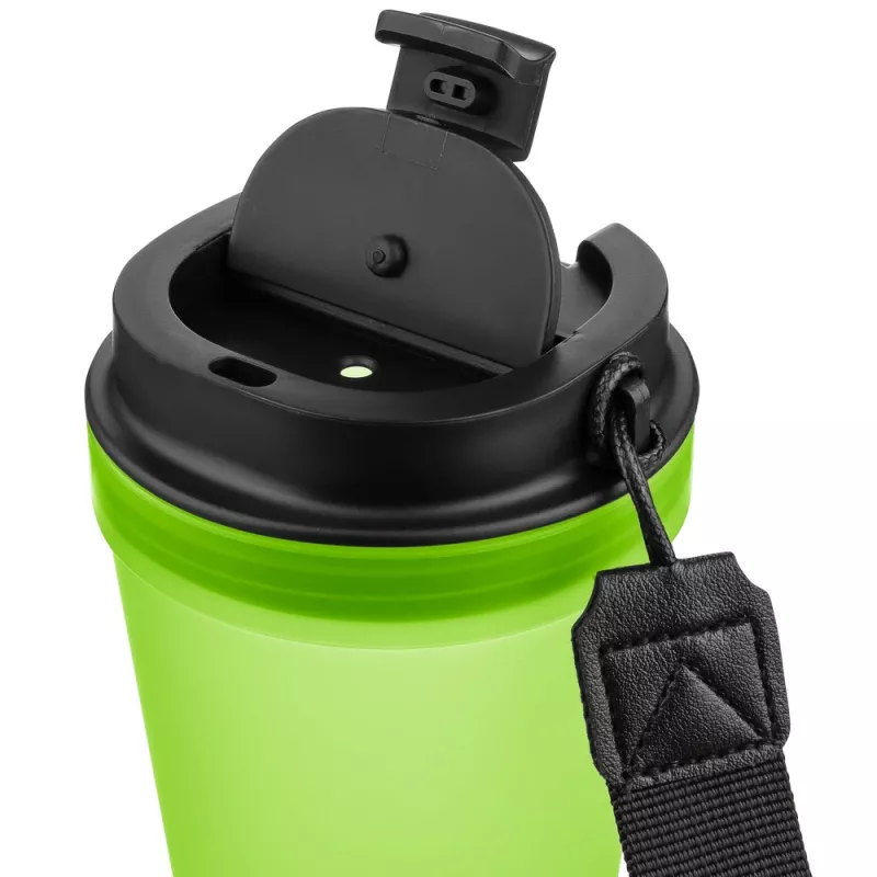 Kubek podróżny 350 ml - limonkowy (VB287-09)