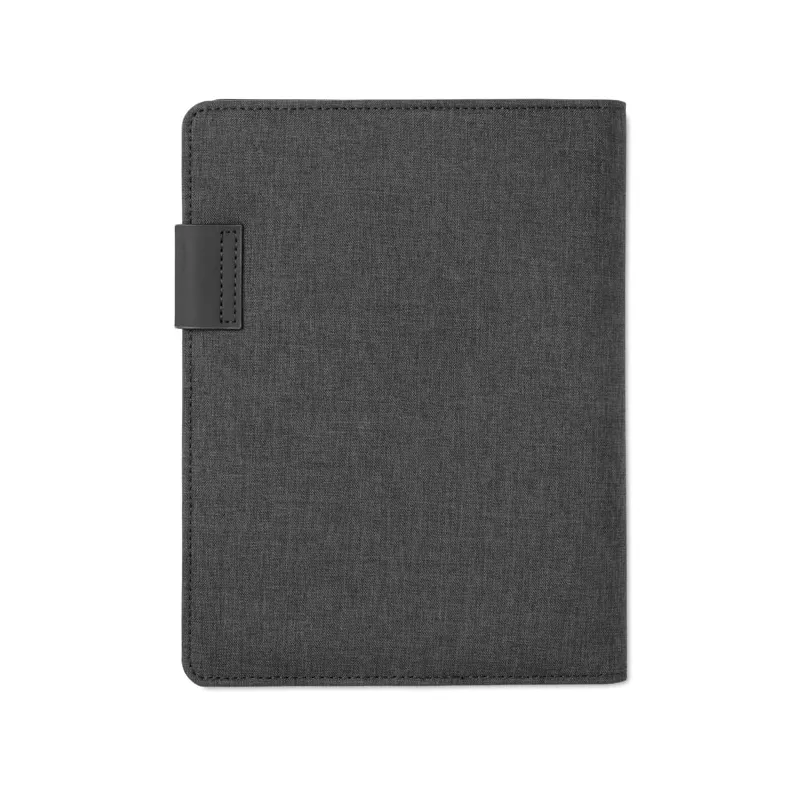 Teczka A5 z powerbankiem 4000 mAh POWERNOTY - Czarny (MO9231-03)