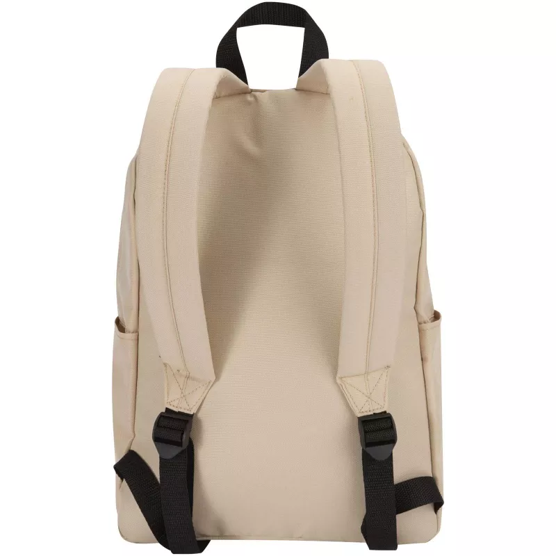 Byron plecak na 14-calowego laptopa o pojemności 16 l z recyklingu z certyfikatem GRS - Oatmeal (13009607)