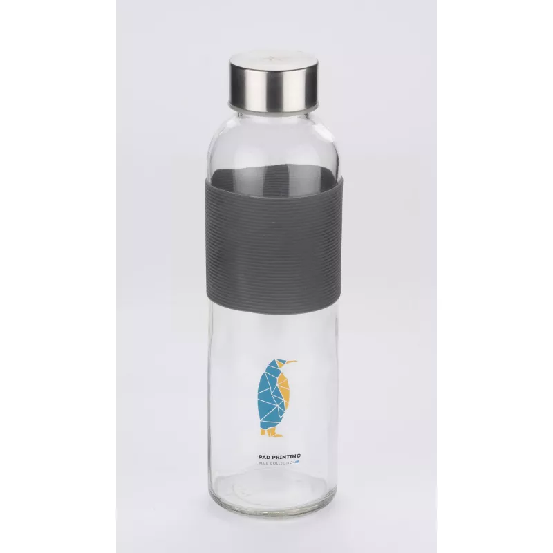 Butelka szklana GLASSI 520 ml - czarny (16207-02)