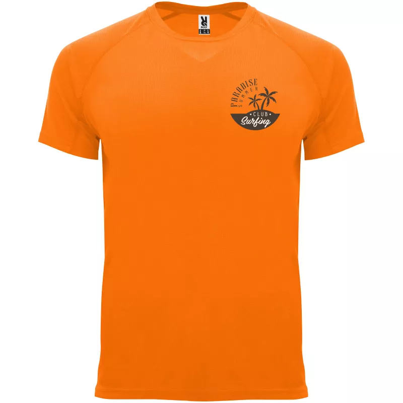 Koszulka techniczna 135 g/m² ROLY BAHRAIN 0407  - Fluor Orange (R0407-FLORANGE)