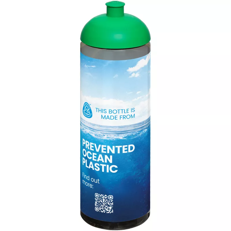 H2O Active® Eco Vibe 850 ml, bidon z kopułową pokrywką  - Ciemnografitowy-Zielony (21048403)