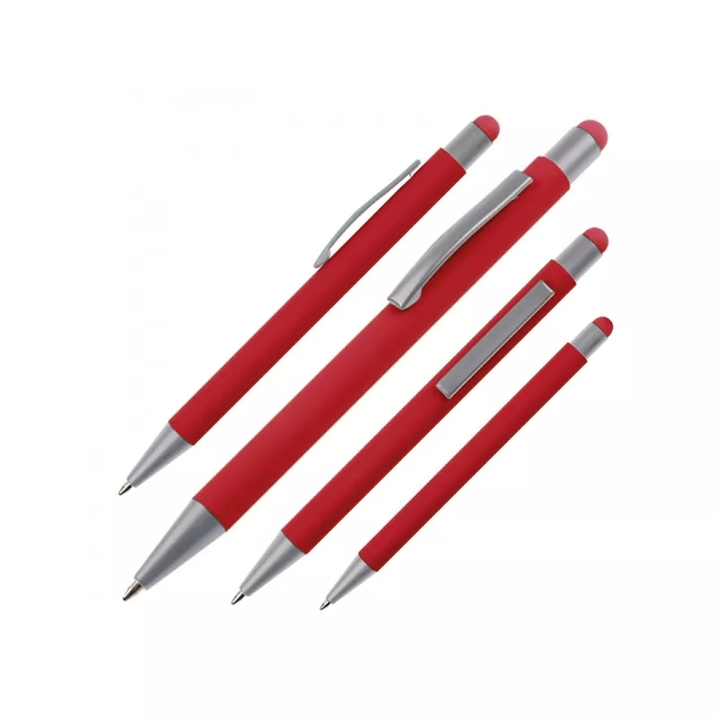 Długopis metalowy touch pen SALT LAKE CITY - czerwony (093405)