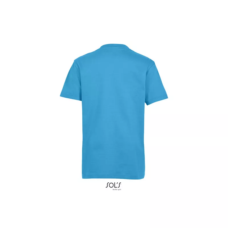 Koszulka dziecięca 190 g/m² Sol's IMPERIAL KIDS - Aqua (S11770-AQ)