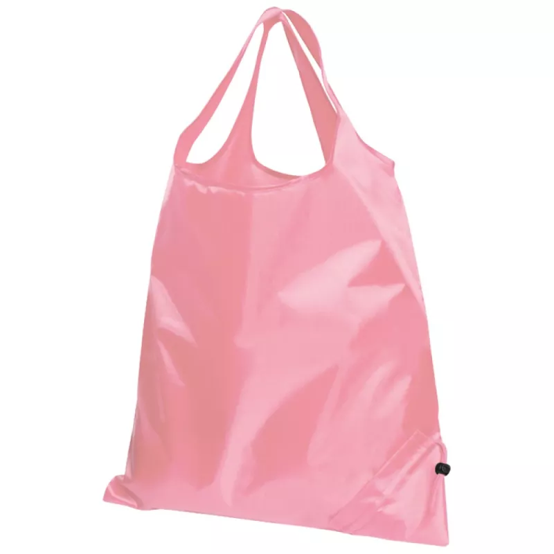 Składana torba poliestrowa na zakupy - różowy (6072411)