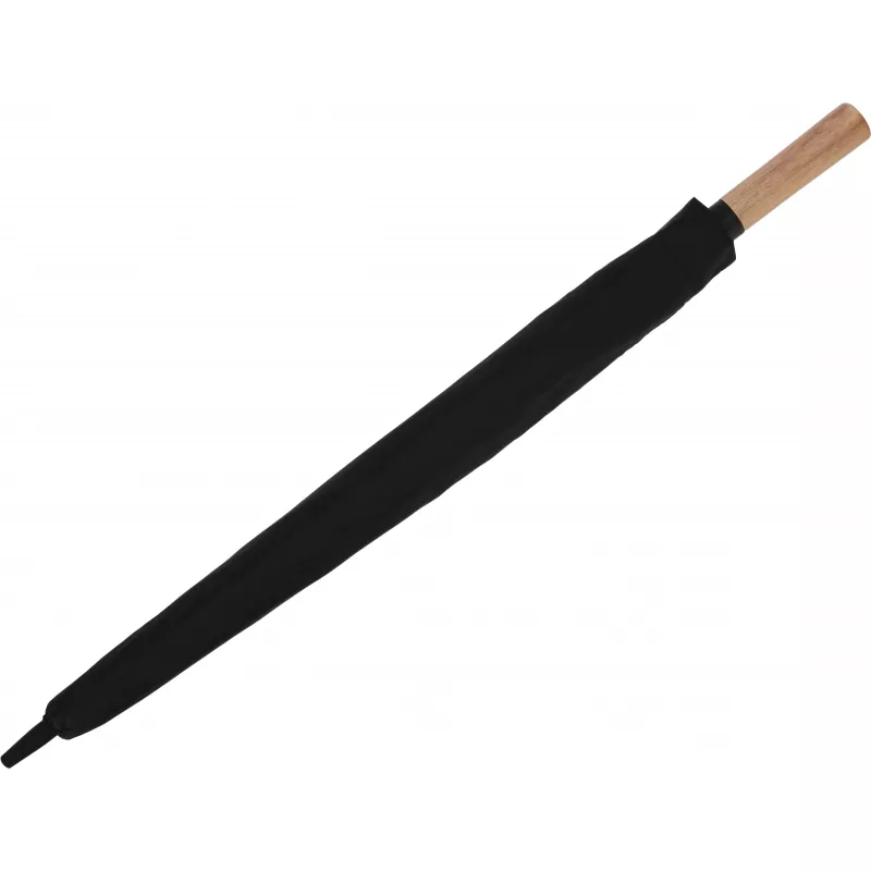 Parasol automatyczny rPET Ø108 cm SAINT BARTH MoLu - czarny (398603)