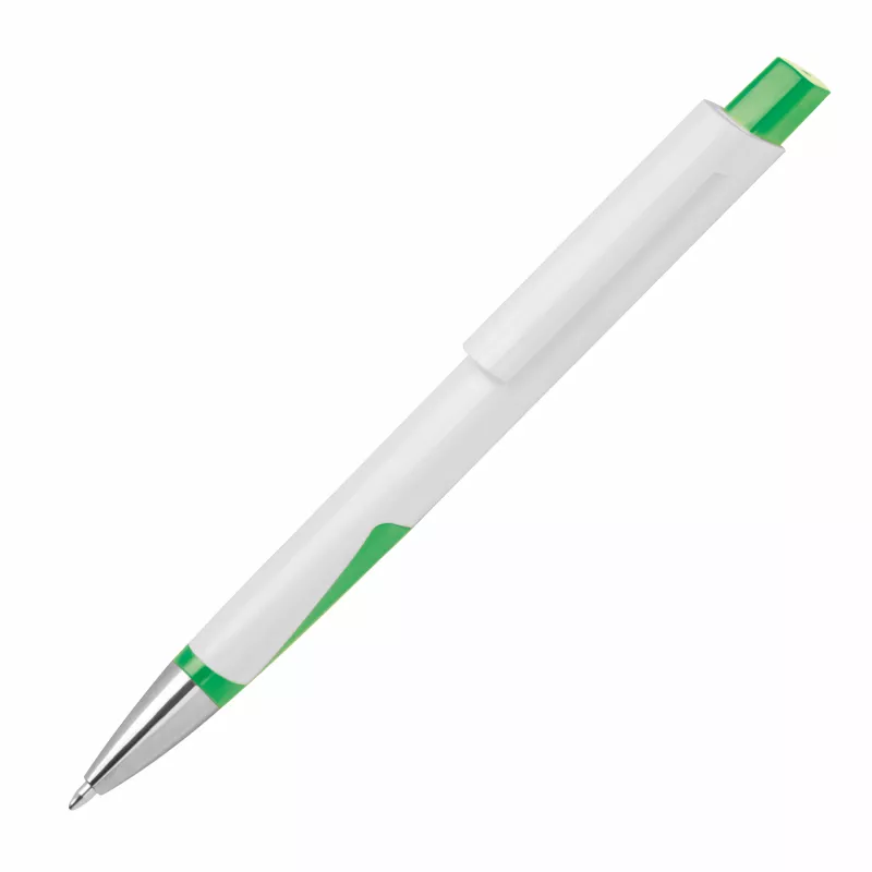 Długopis z ABS z recyklingu MAJA - zielony (1547109)
