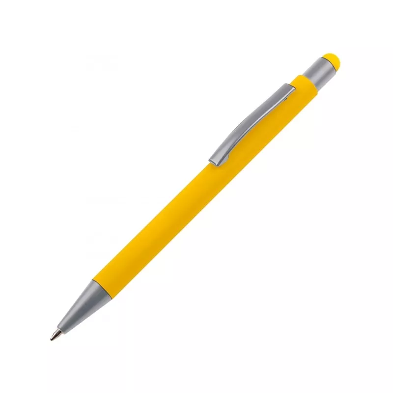 Długopis metalowy touch pen SALT LAKE CITY - żółty (093408)