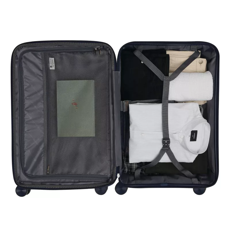 Zestaw walizek - granatowy (56-2210031)