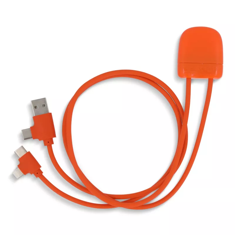 Xoopar Ice-C GRS Charging cable - pomarańczowy (LT41018-N0026)