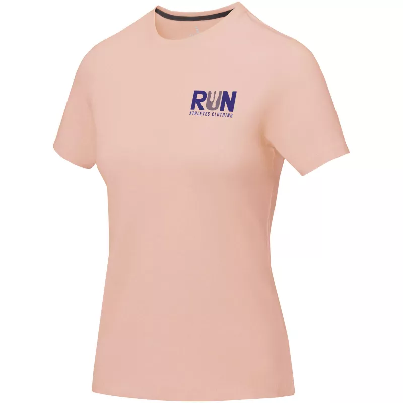 Damski t-shirt Nanaimo z krótkim rękawem - Pale blush pink (38012-PALEBLUS)