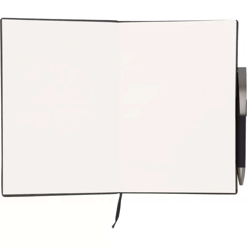 Notes A5 w linie z długopisem MERSIN - czarny (562003)