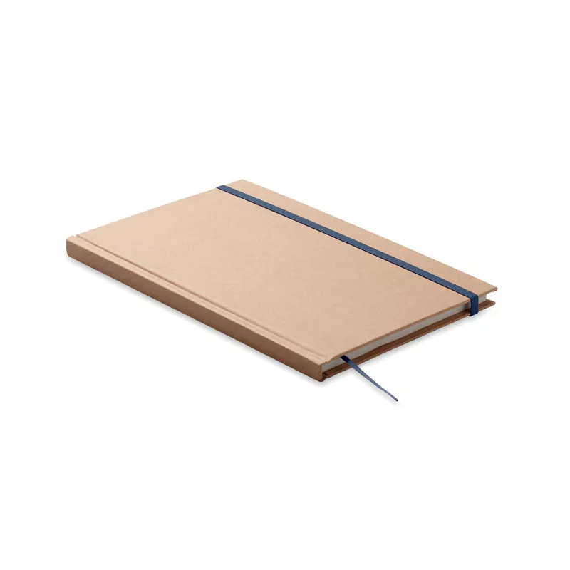 Notes A5 z recyklingu 100 kartek w linię MUSA - Niebieski (MO6640-04)